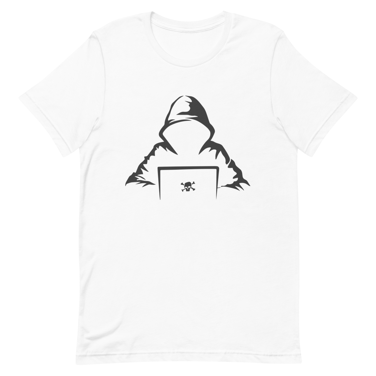 Anonymous Hacker cartoon developer hacker - Developer T-shirt - techmerch.io