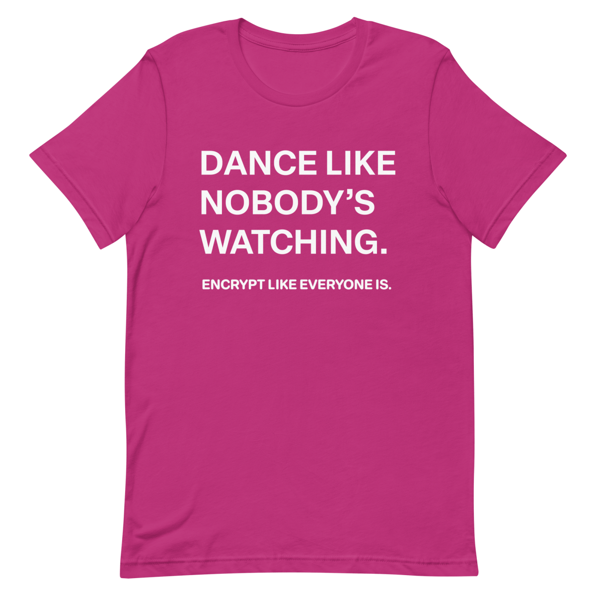 Encrypt Like Watched clever developer funny - Developer T-shirt - techmerch.io