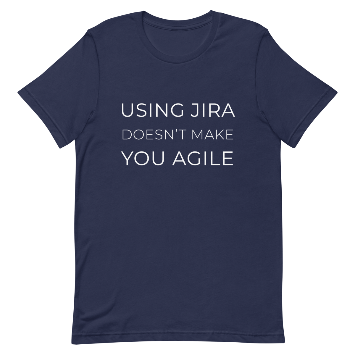 Jira ≠ Agile agile clever devops - Developer T-shirt - techmerch.io