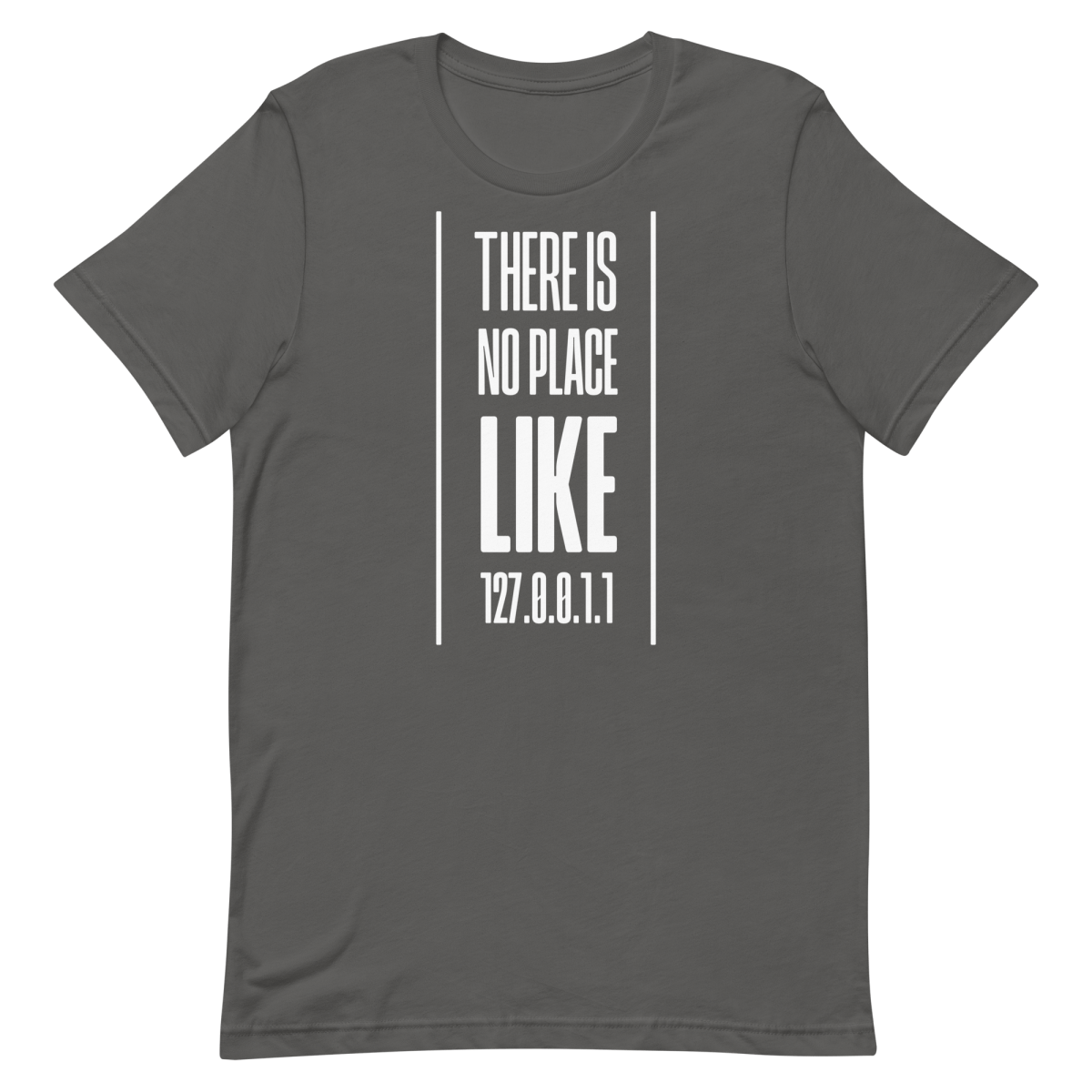 No Place Like 127001 developer infrastructure pun - Developer T-shirt - techmerch.io