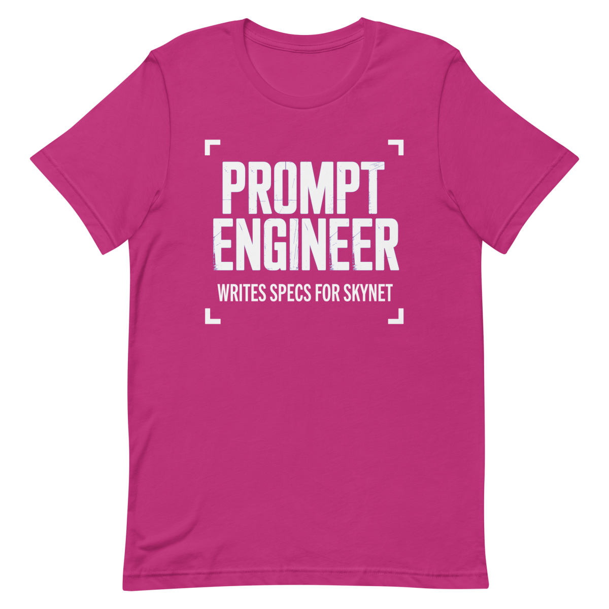 Prompt For Skynet ai developer llm - Developer T-shirt - techmerch.io