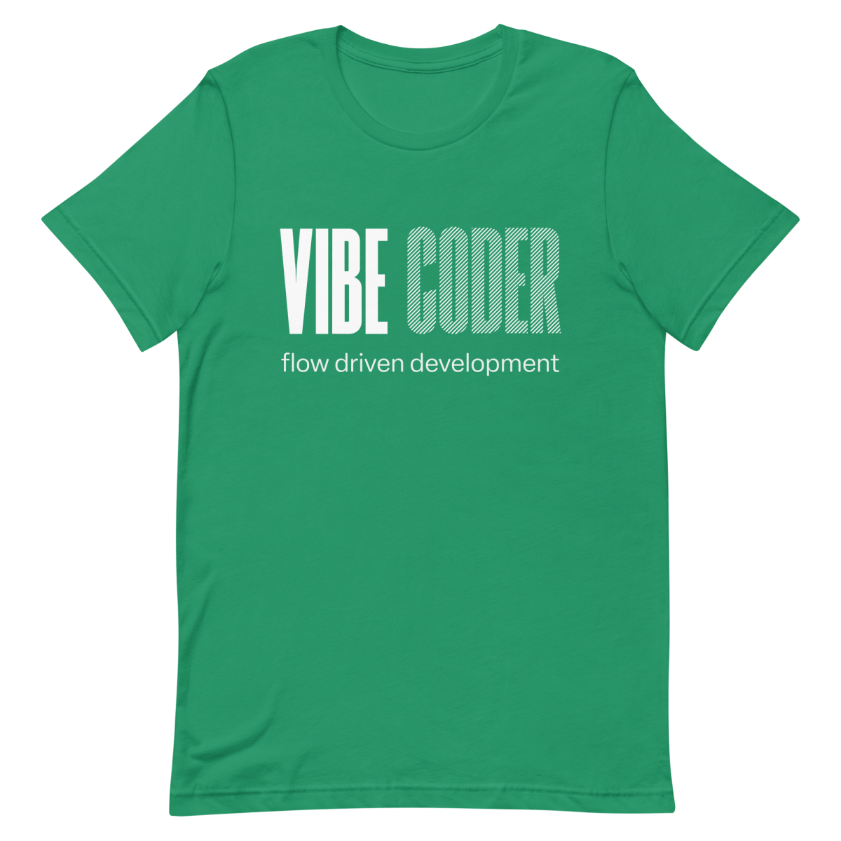 Vibe Coder ai coding developer - Developer T-shirt - techmerch.io