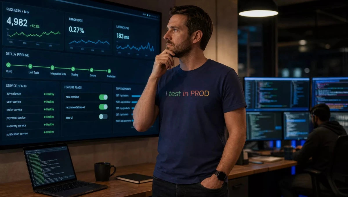 I Test In Prod: The Honest Engineering Philosophy Nobody Admits - Techmerch