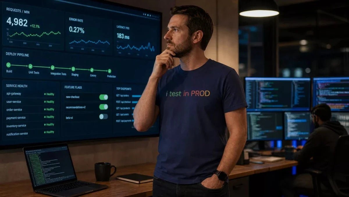 I Test In Prod: The Honest Engineering Philosophy Nobody Admits - Techmerch
