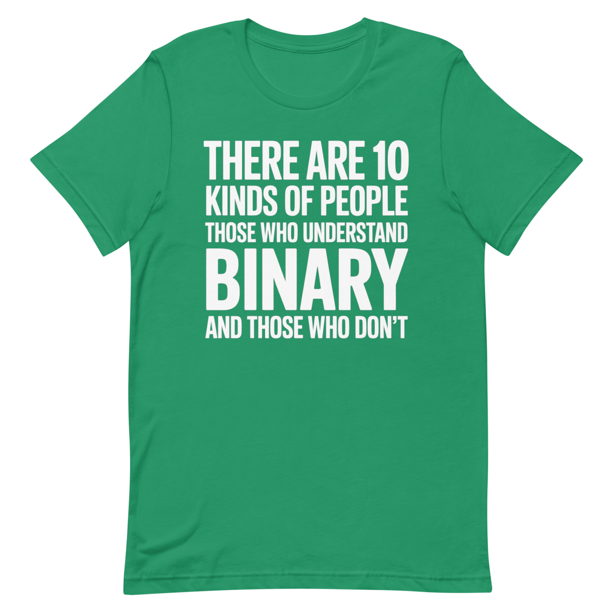 10 Types Binary - Developer T-shirt - techmerch.io