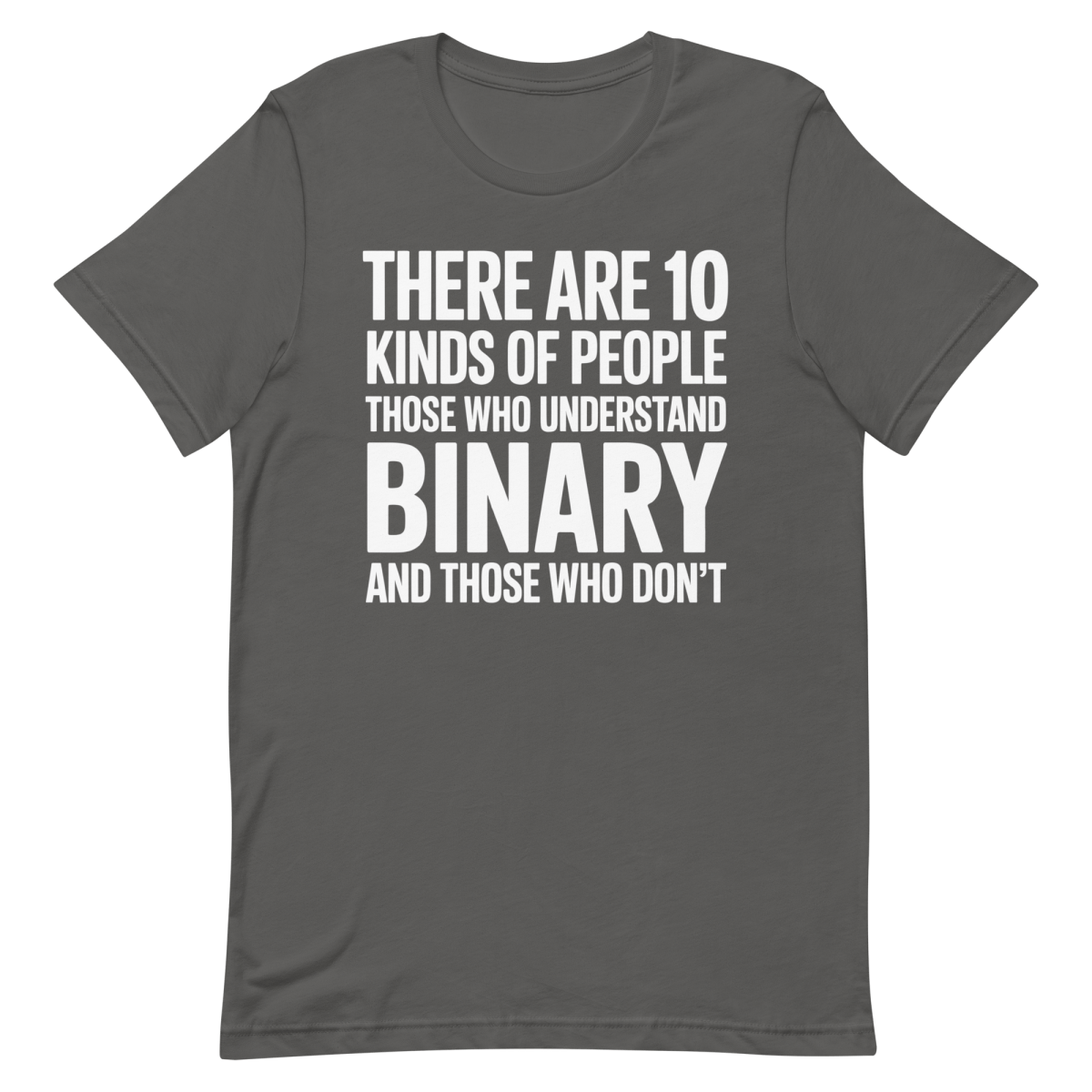 10 Types Binary - Developer T-shirt - techmerch.io