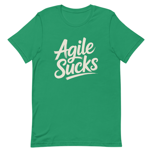 Agile Sucks agile full - search agile sucks sarcastic - Developer T-shirt - techmerch.io