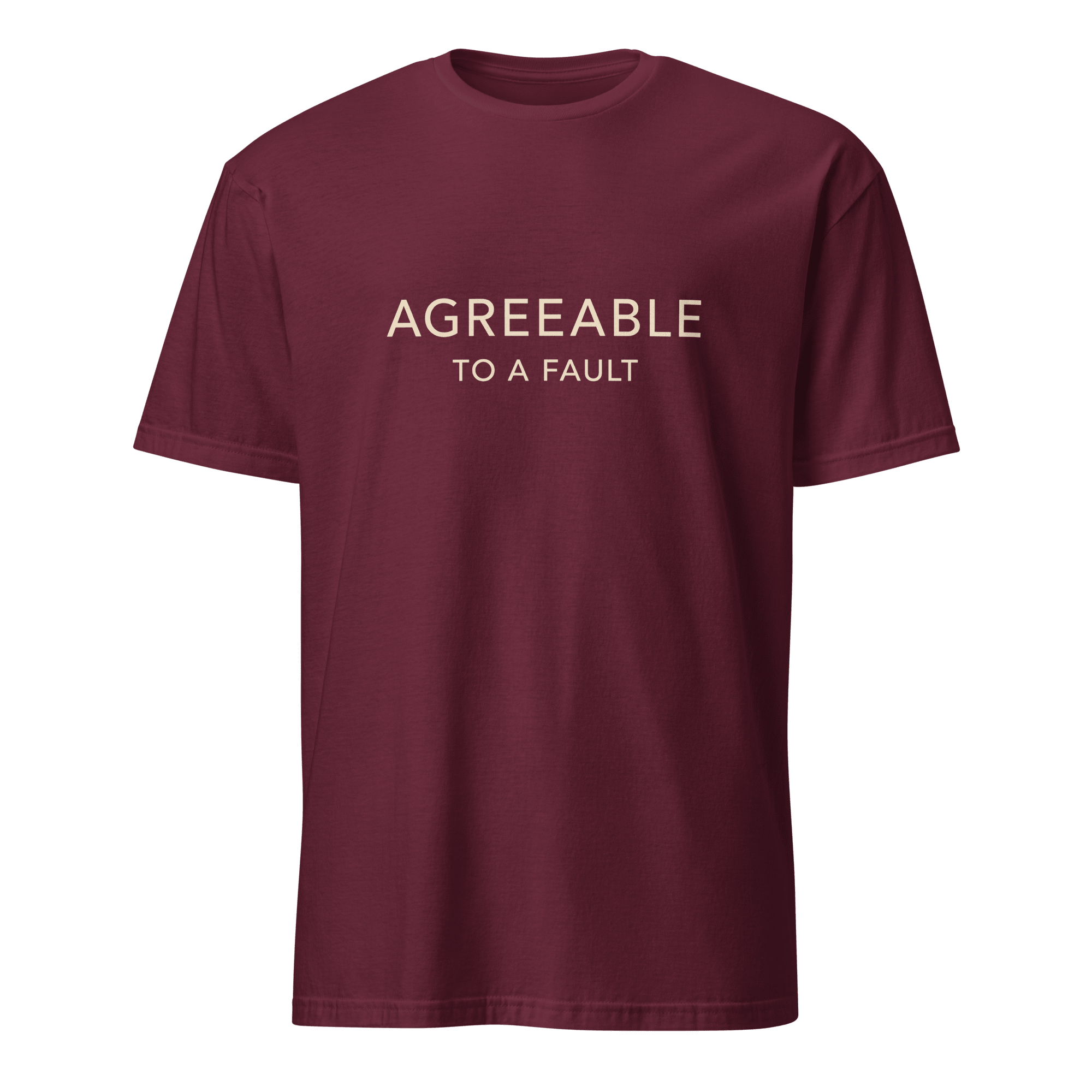 Agreeable To A Fault ai full-search Agreeable To A Fault minimalist - Developer T-shirt - techmerch.io