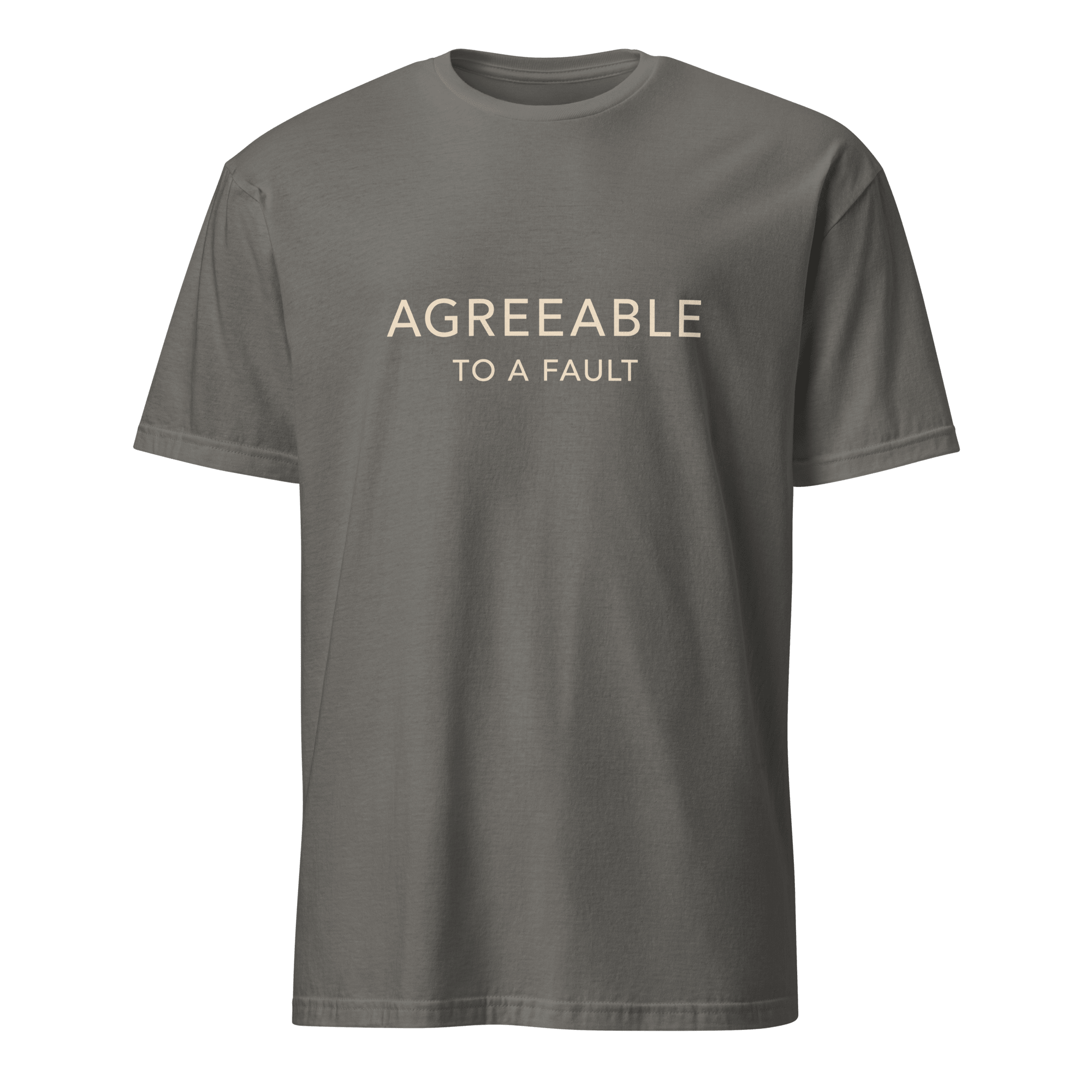 Agreeable To A Fault ai full-search Agreeable To A Fault minimalist - Developer T-shirt - techmerch.io
