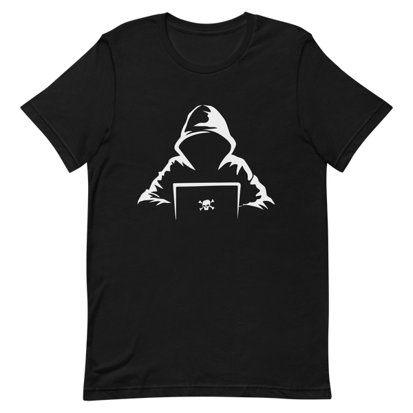 Anonymous Hacker cartoon developer hacker - Developer T-shirt - techmerch.io