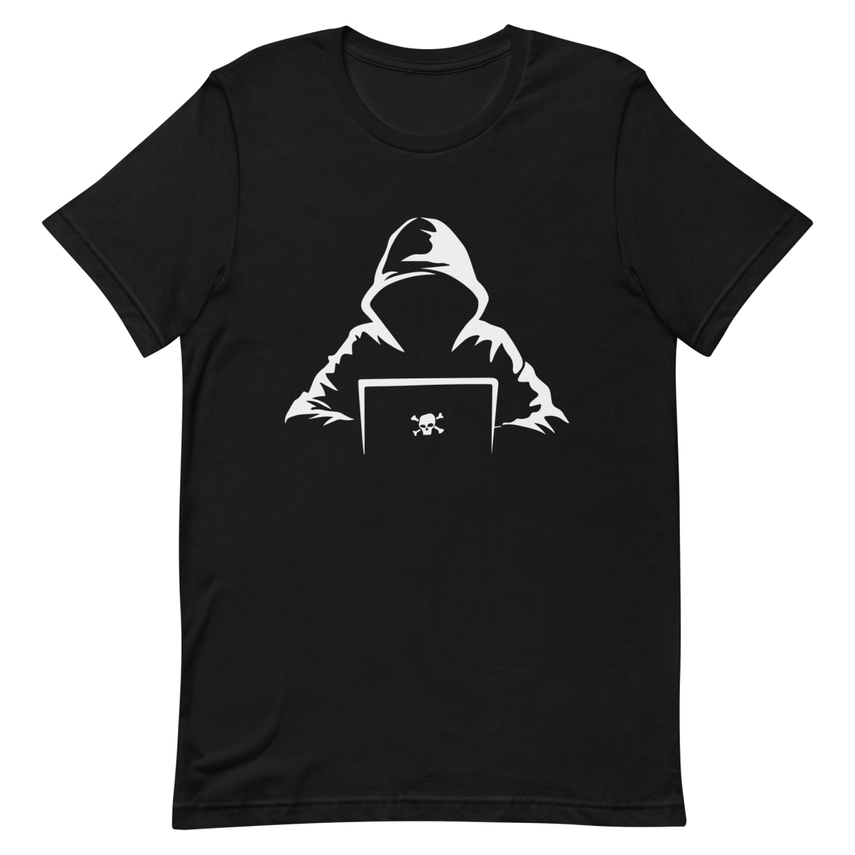 Anonymous Hacker cartoon developer hacker - Developer T-shirt - techmerch.io