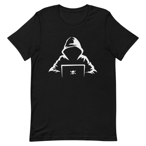 Anonymous Hacker cartoon developer hacker - Developer T-shirt - techmerch.io
