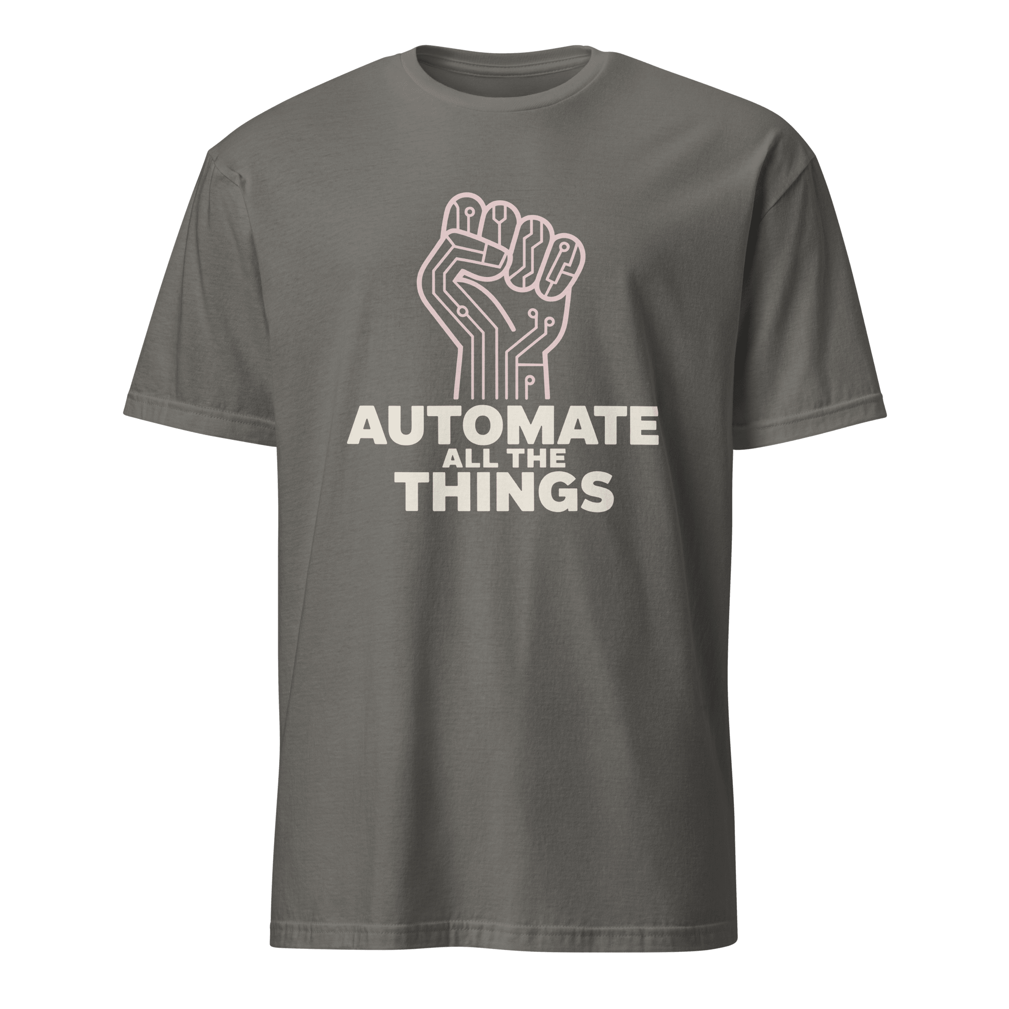Automate Uprising automation devops full - search automate all the things - Developer T-shirt - techmerch.io