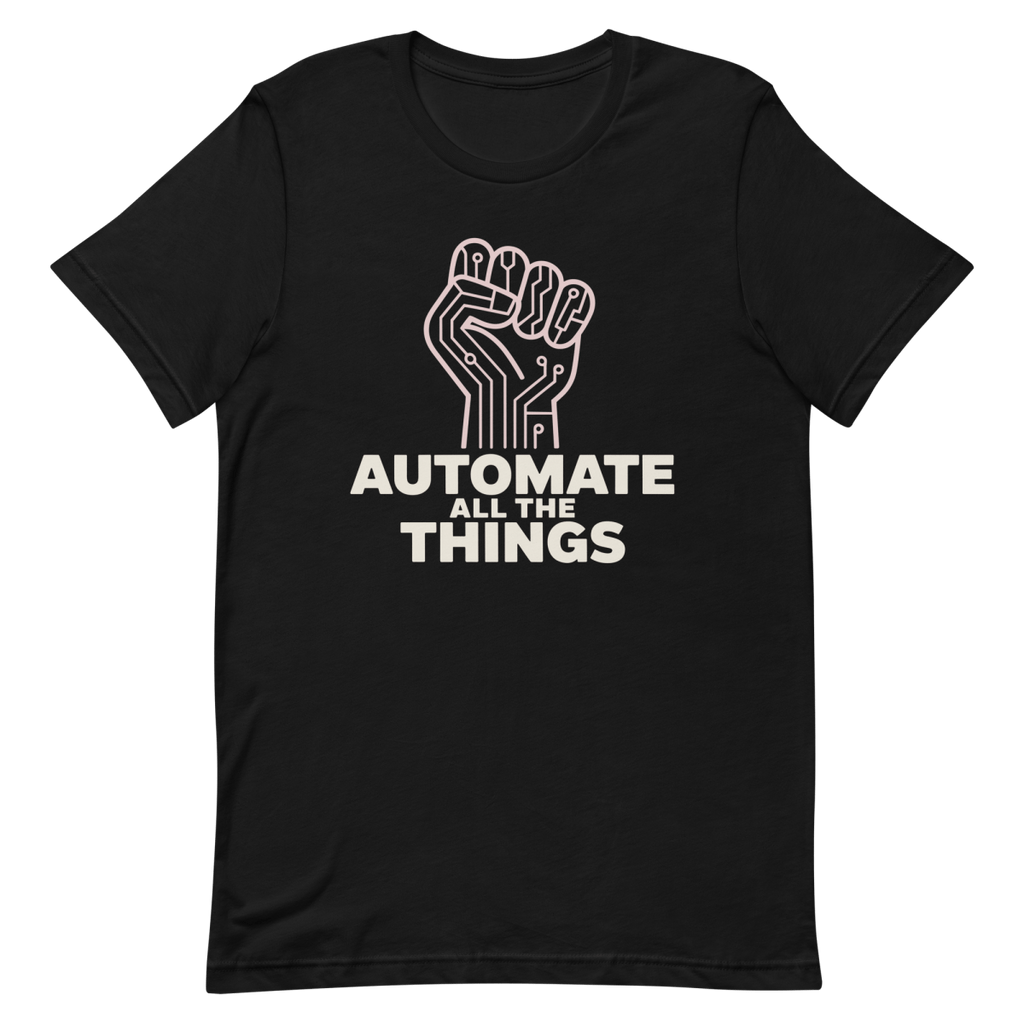 Automate Uprising ai automation code - Developer T-shirt - techmerch.io