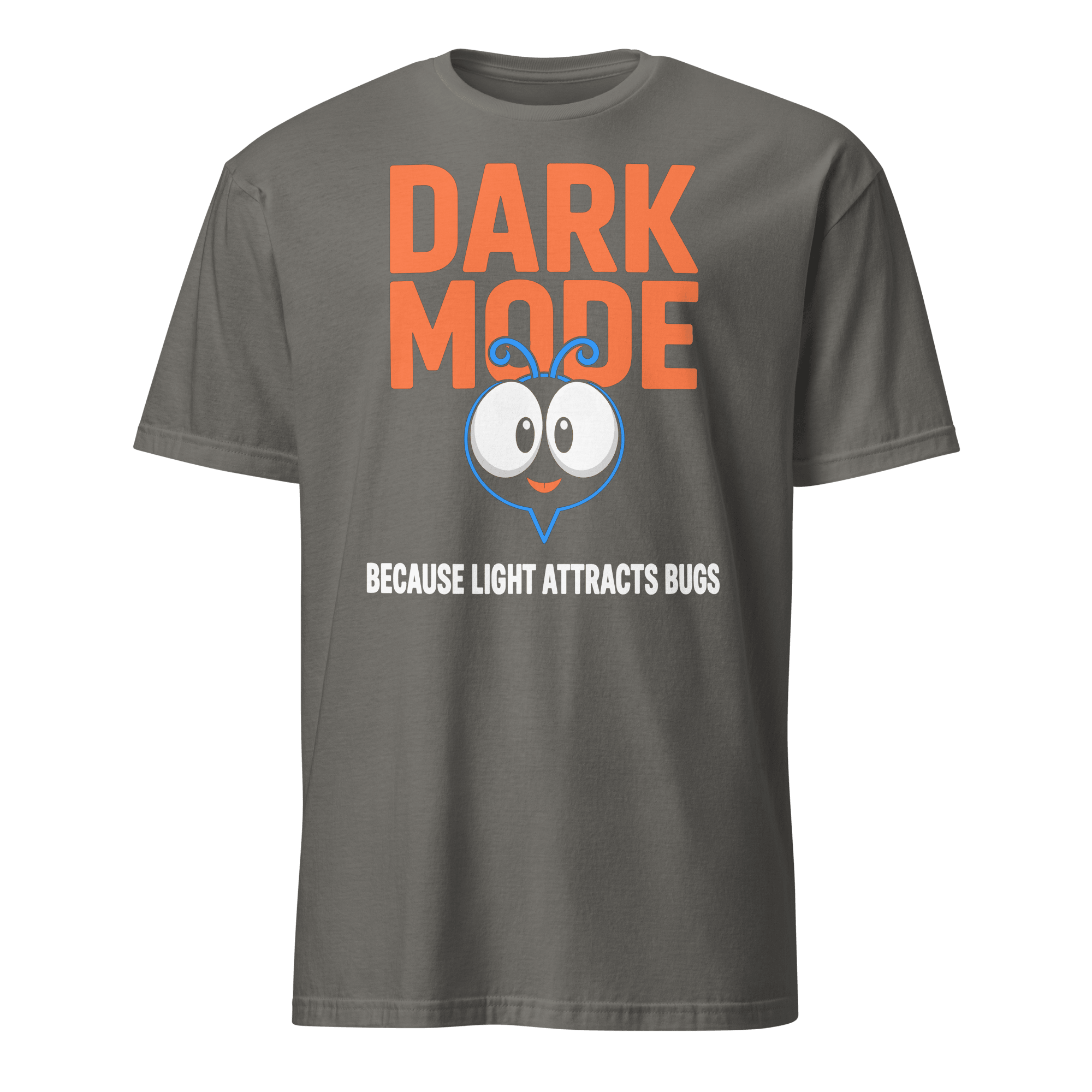 Avoid The Bugs bugs cartoon darkmode - Developer T-shirt - techmerch.io