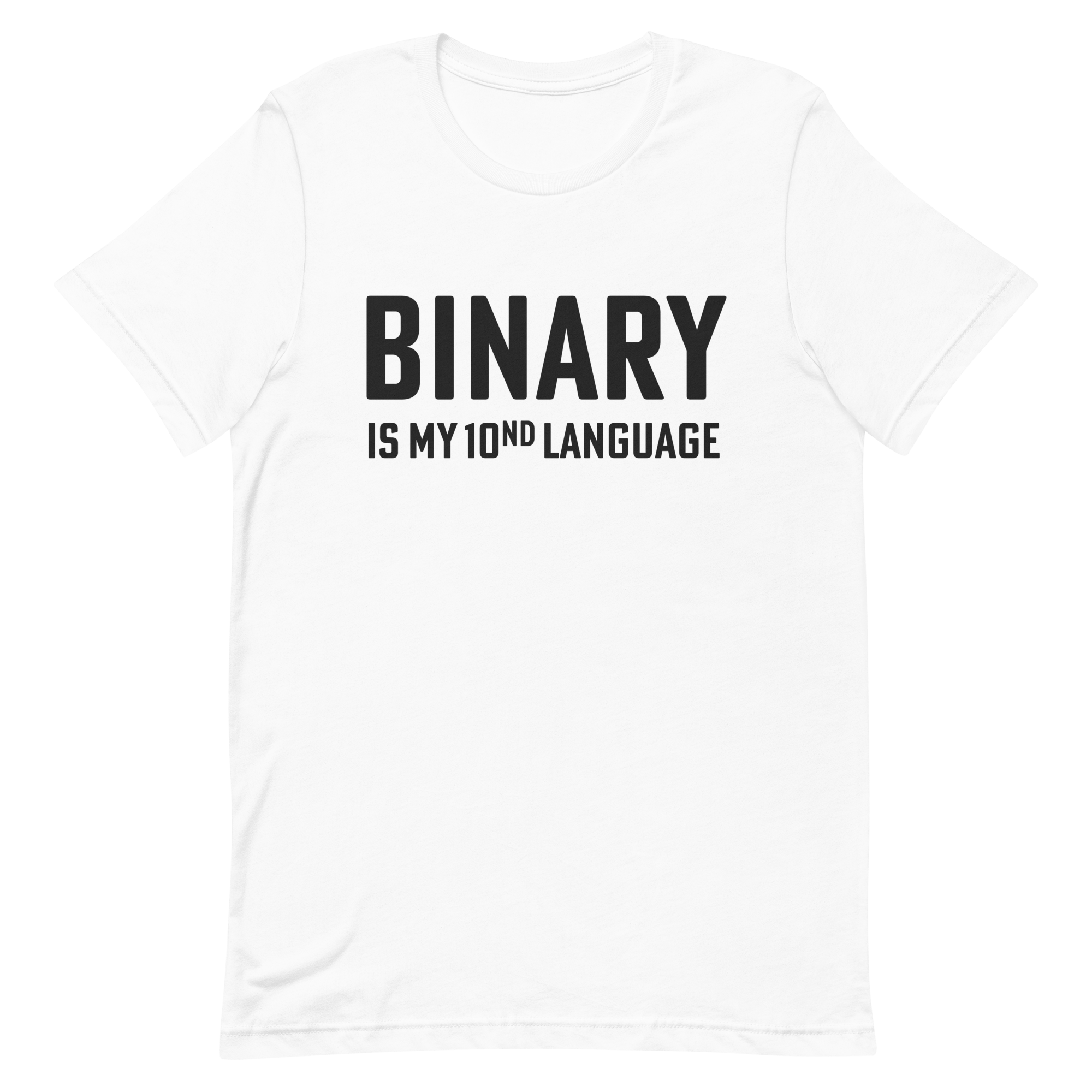 Binary 10nd Lang binary developer funny - Developer T-shirt - techmerch.io