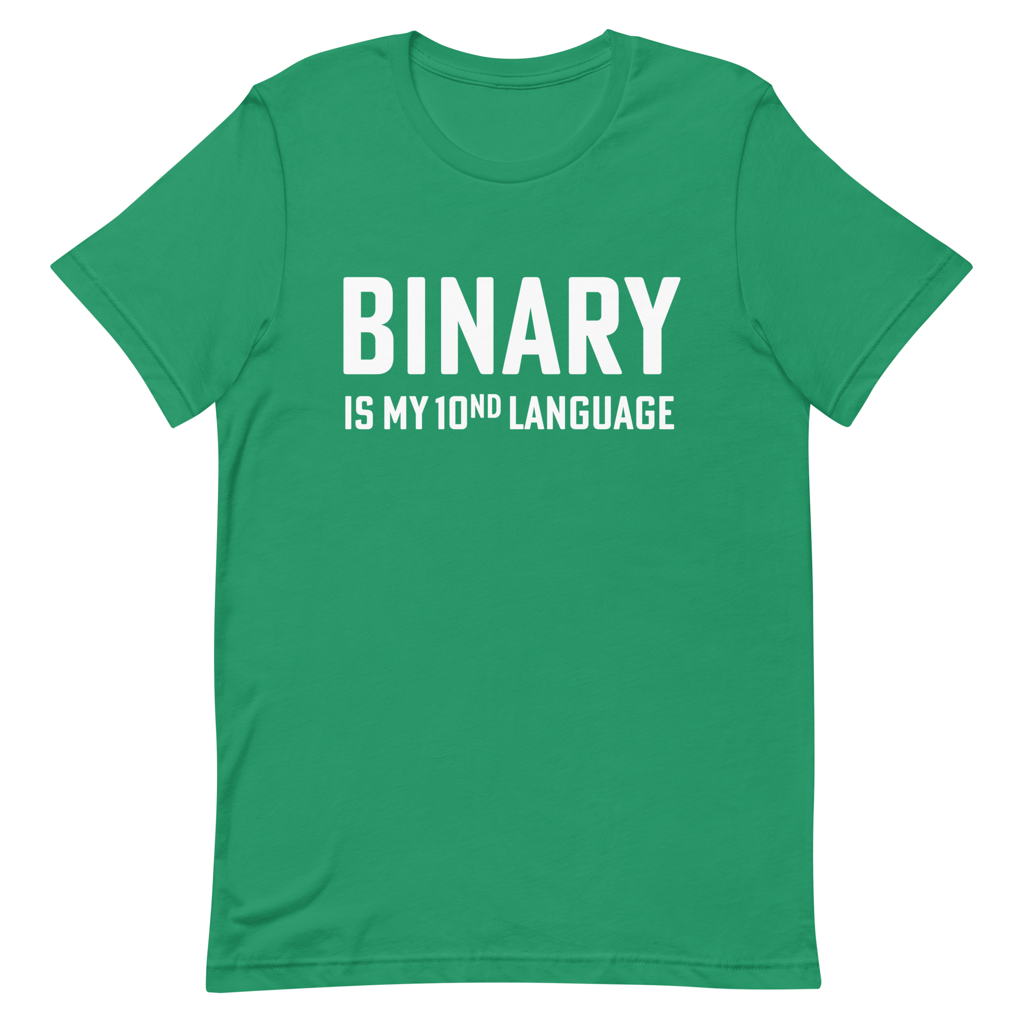 Binary 10nd Lang binary developer funny - Developer T-shirt - techmerch.io