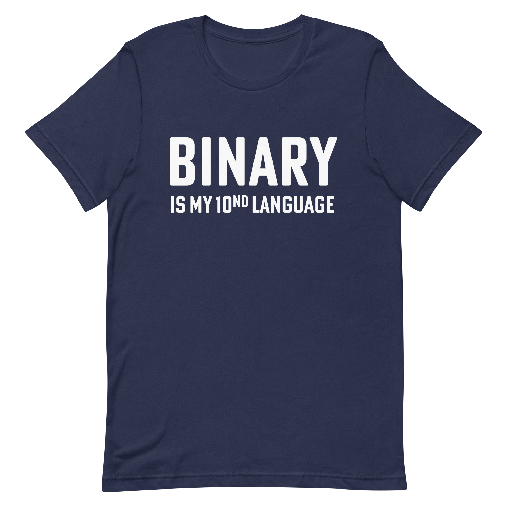 Binary 10nd Lang binary developer funny - Developer T-shirt - techmerch.io