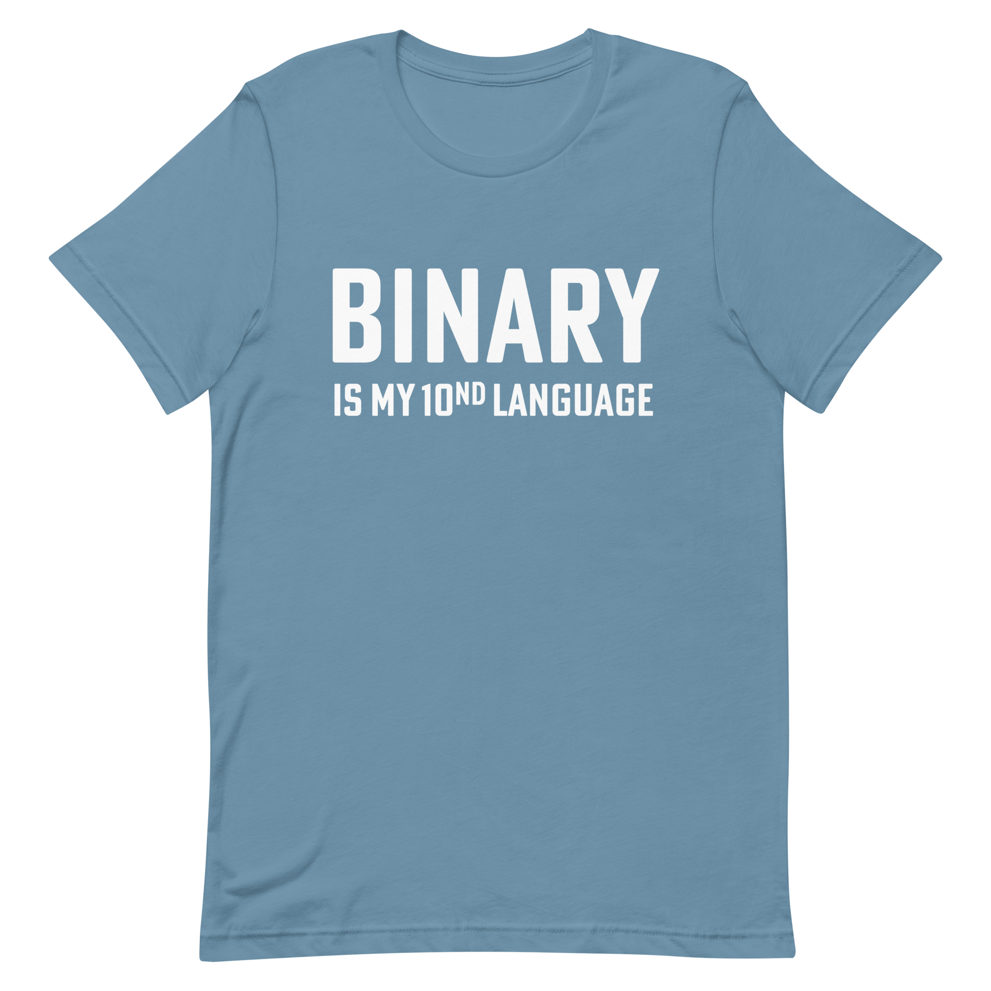 Binary 10nd Lang binary developer funny - Developer T-shirt - techmerch.io