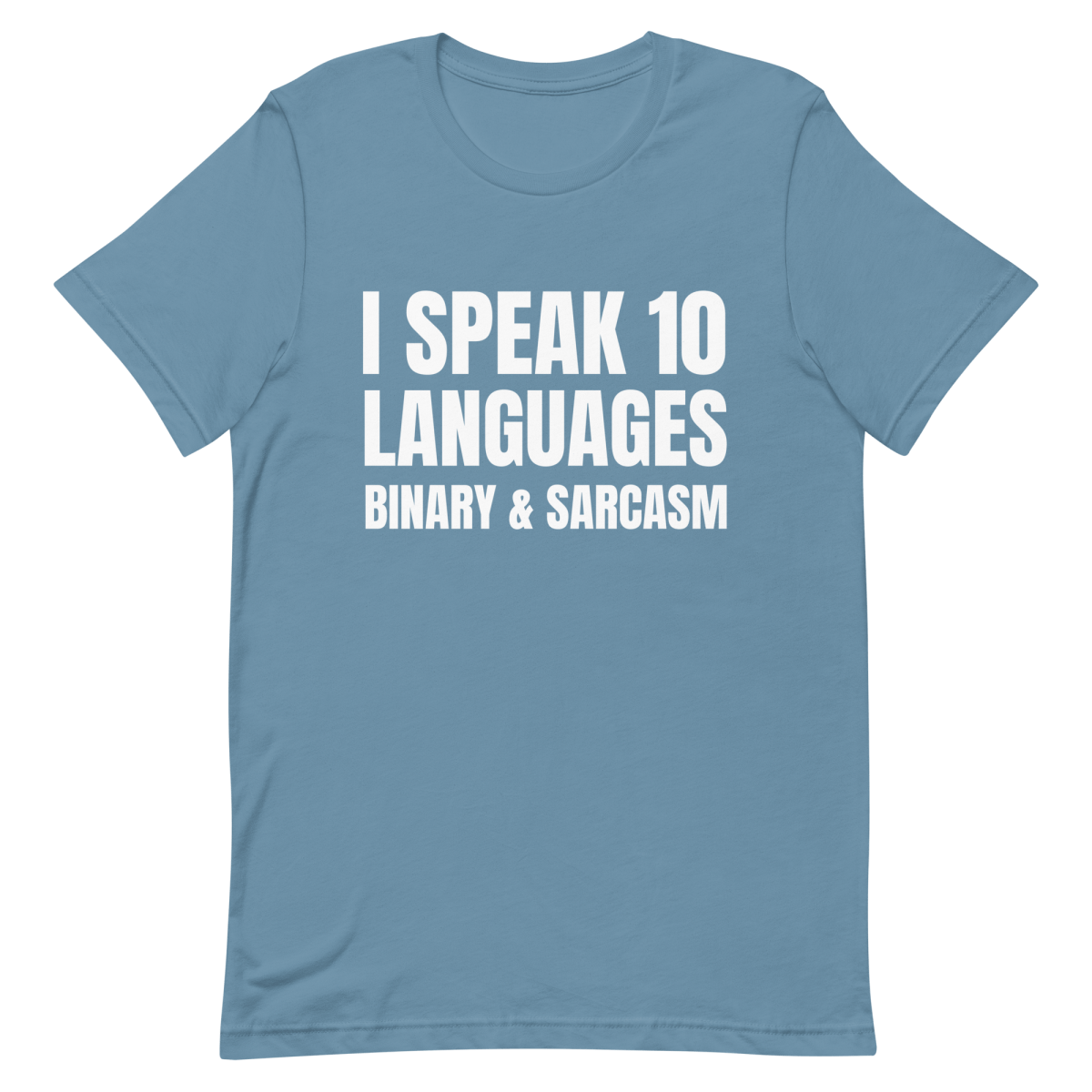 Binary & Sarcasm binary code developer - Developer T-shirt - techmerch.io