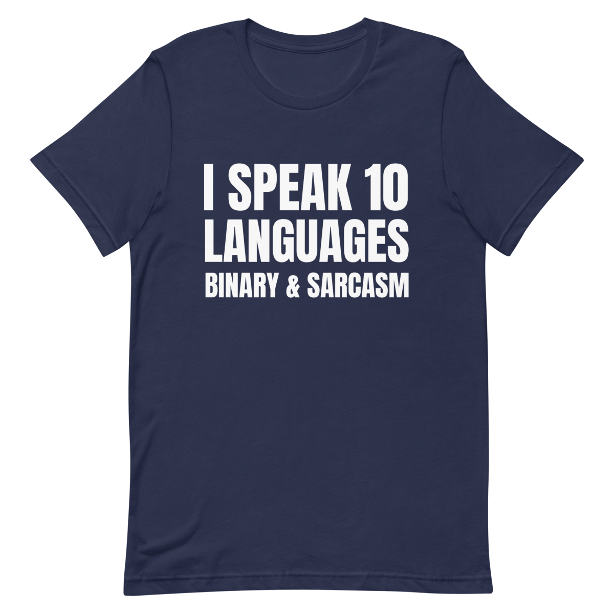 Binary & Sarcasm binary code developer - Developer T-shirt - techmerch.io