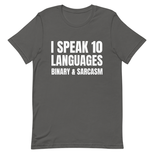 Binary & Sarcasm binary code developer - Developer T-shirt - techmerch.io