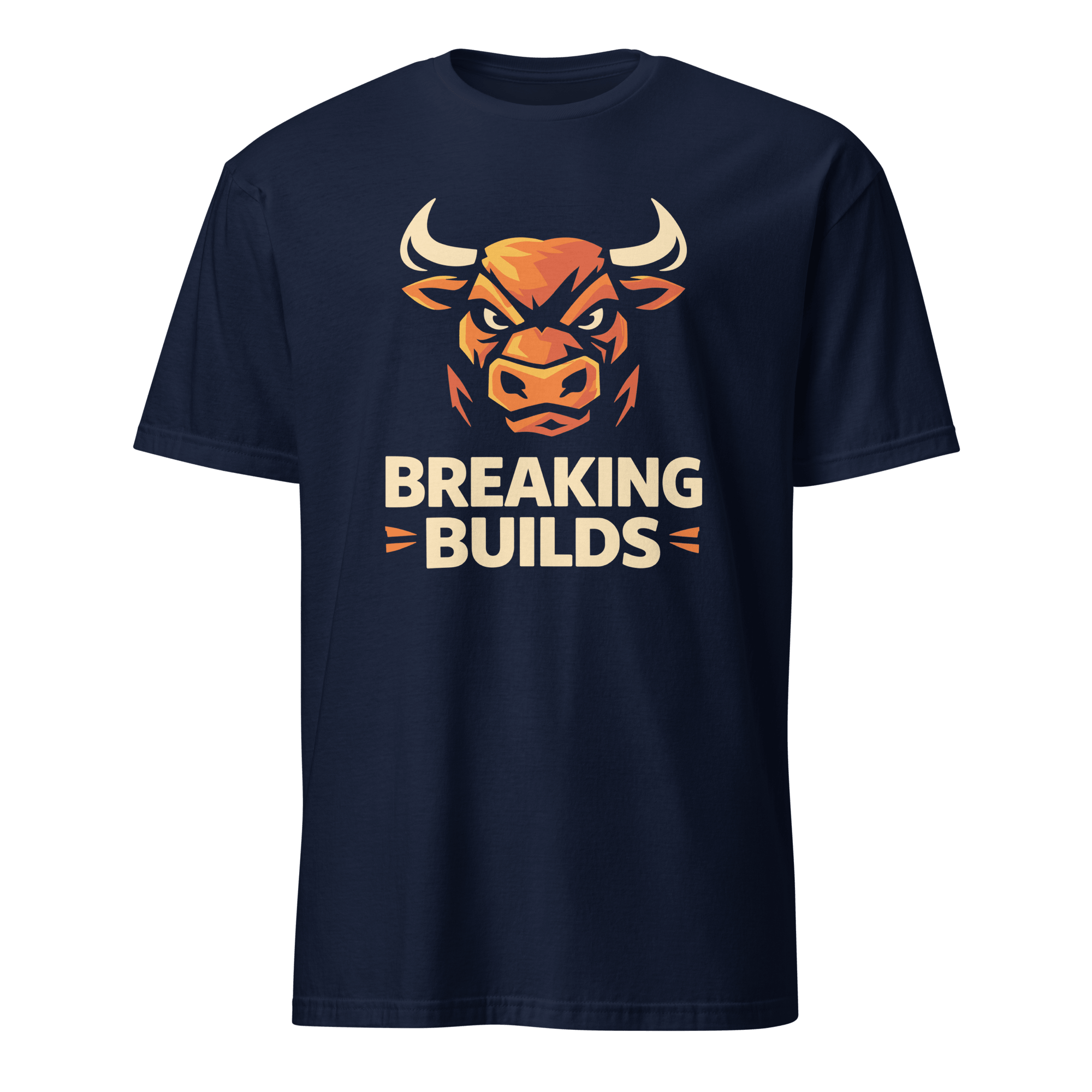 Breaking Builds cartoon deployment full - search Breaking Builds - Developer T-shirt - techmerch.io