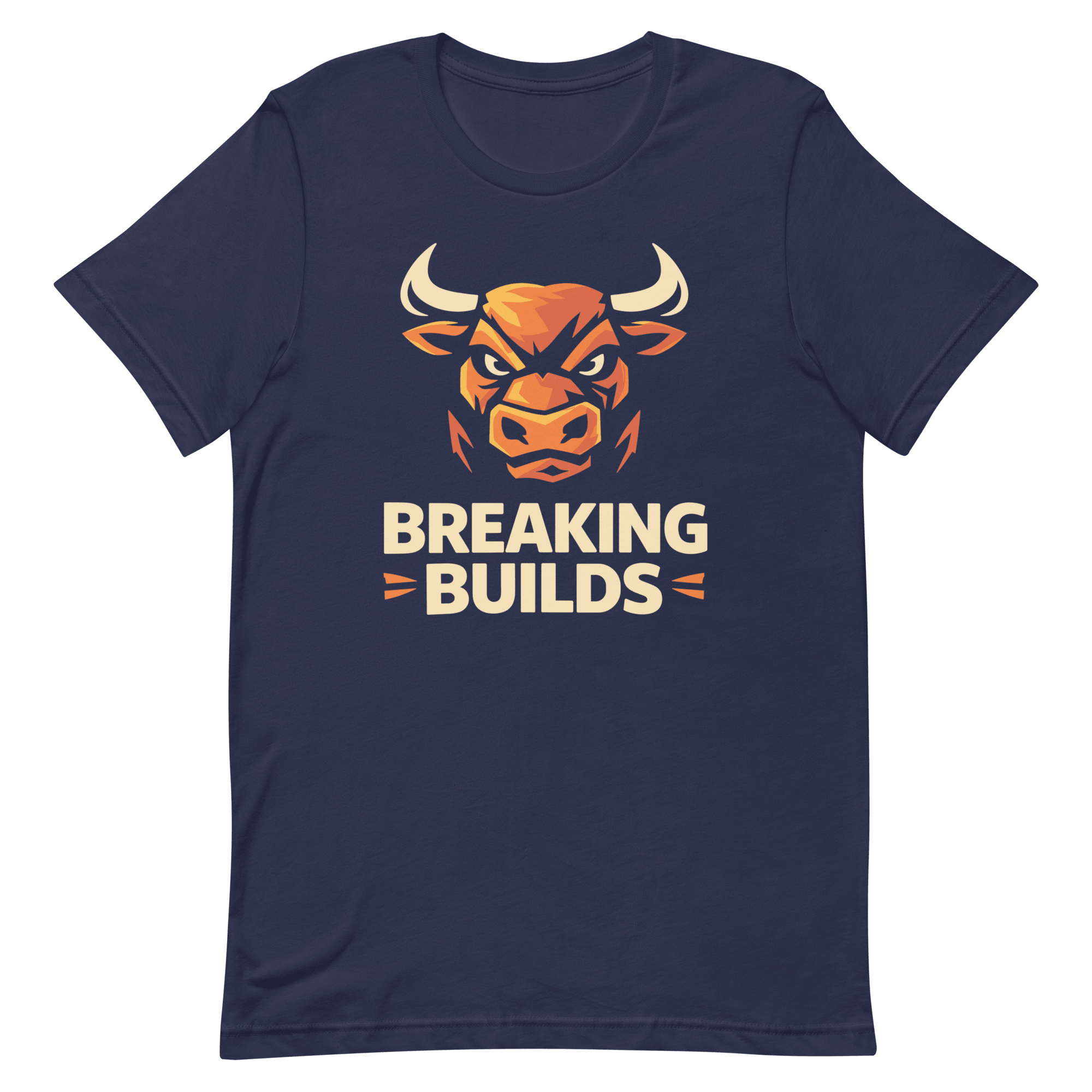 Breaking Builds cartoon deployment full - search Breaking Builds - Developer T-shirt - techmerch.io