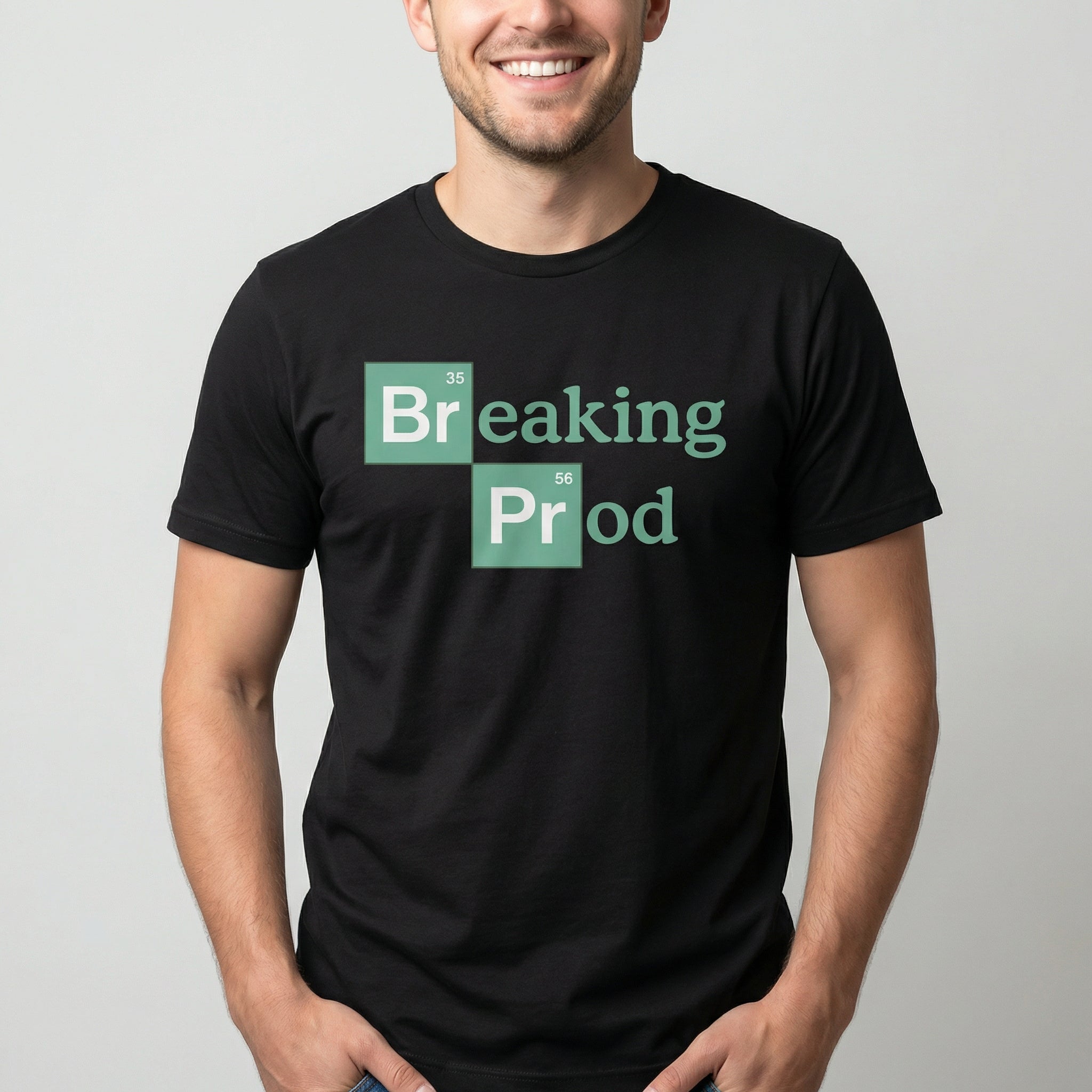 【PRANK PROJECT】 DamageCheck Shirt Breaking Prod T-Shirt for Developers | Techmerch
