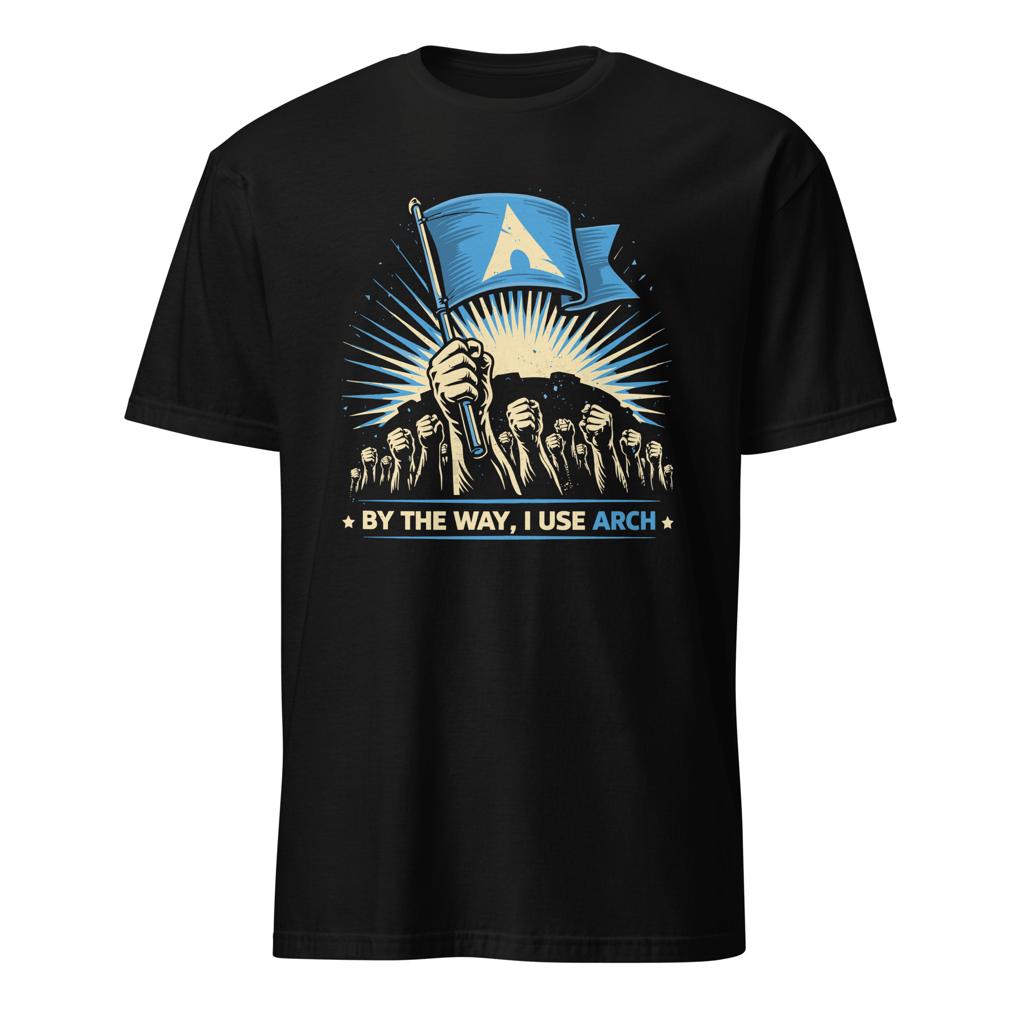 Btw I Use Arch full - search By The Way I Use Arch linux minimalist - Developer T-shirt - techmerch.io