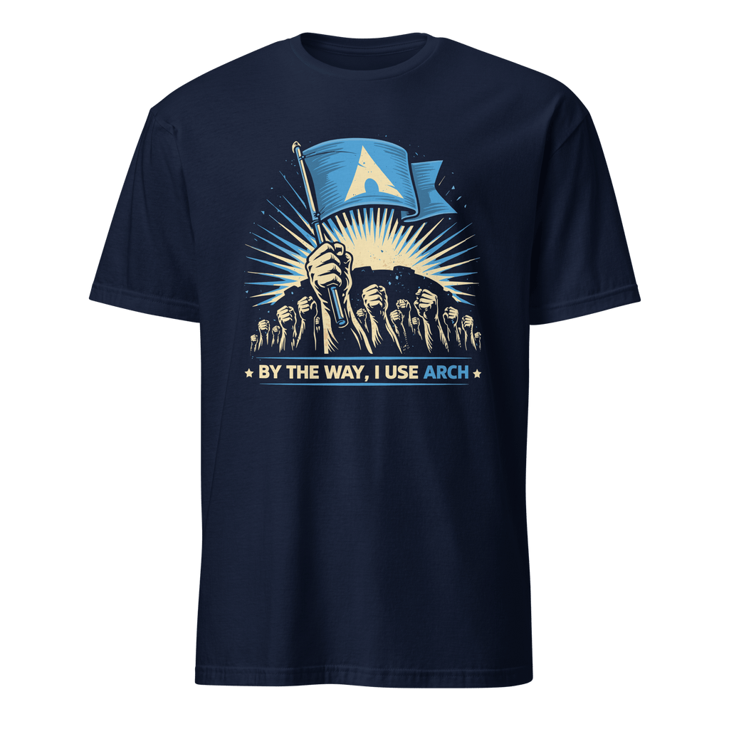 Btw I Use Arch full - search By The Way I Use Arch linux minimalist - Developer T-shirt - techmerch.io