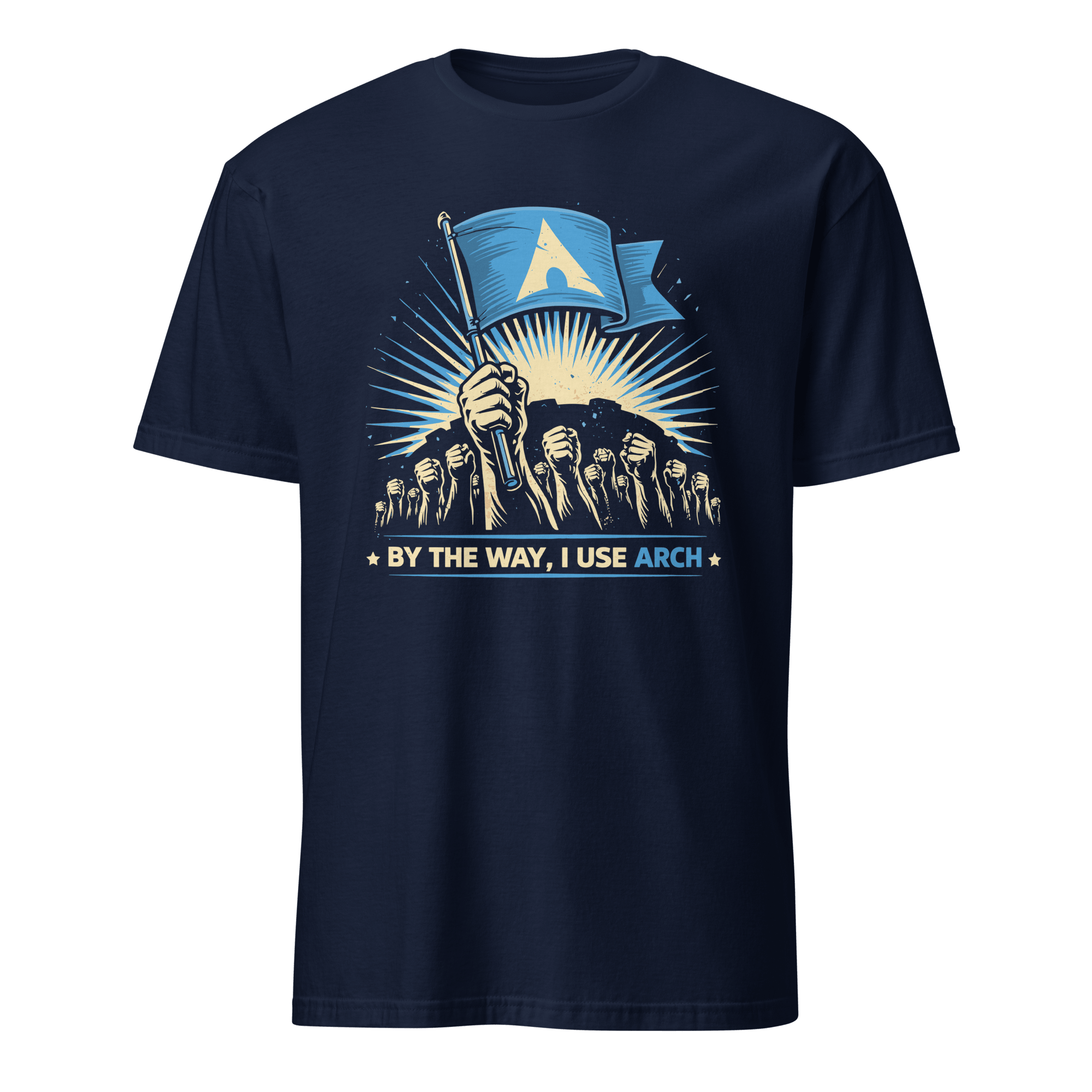 Btw I Use Arch full - search By The Way I Use Arch linux minimalist - Developer T-shirt - techmerch.io