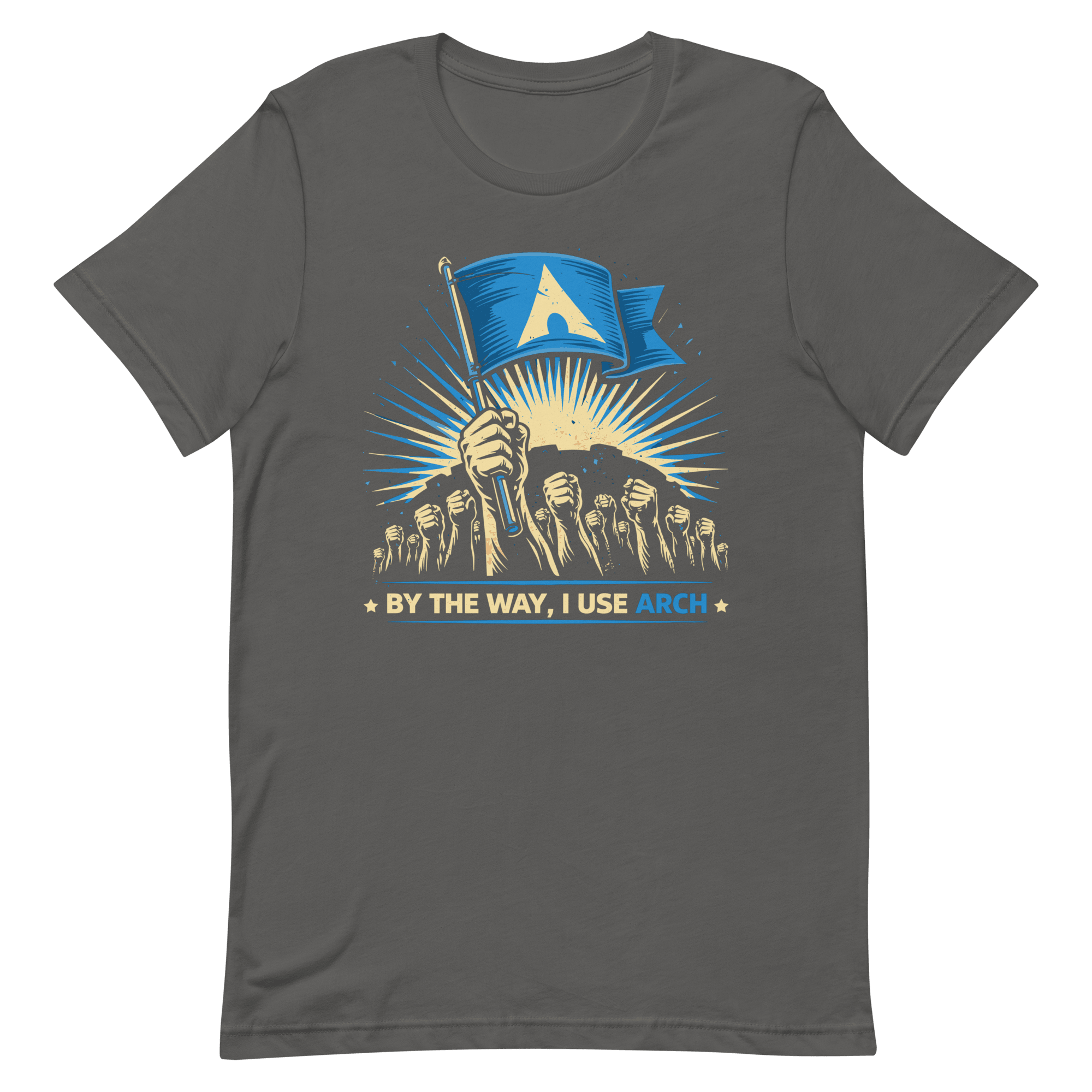 Btw I Use Arch full - search By The Way I Use Arch linux minimalist - Developer T-shirt - techmerch.io