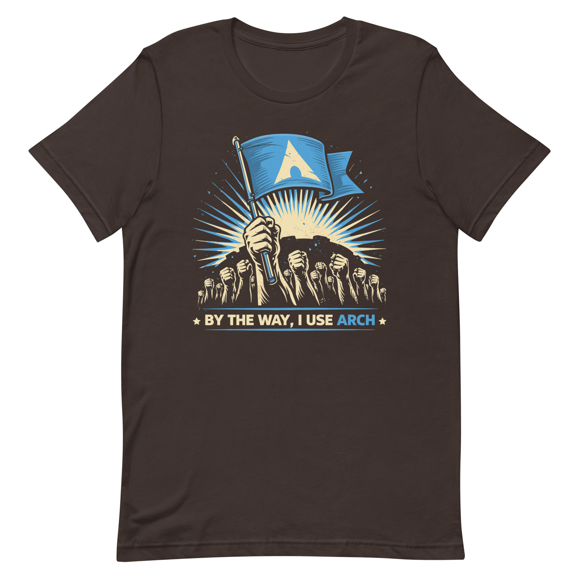 Btw I Use Arch full - search By The Way I Use Arch linux minimalist - Developer T-shirt - techmerch.io