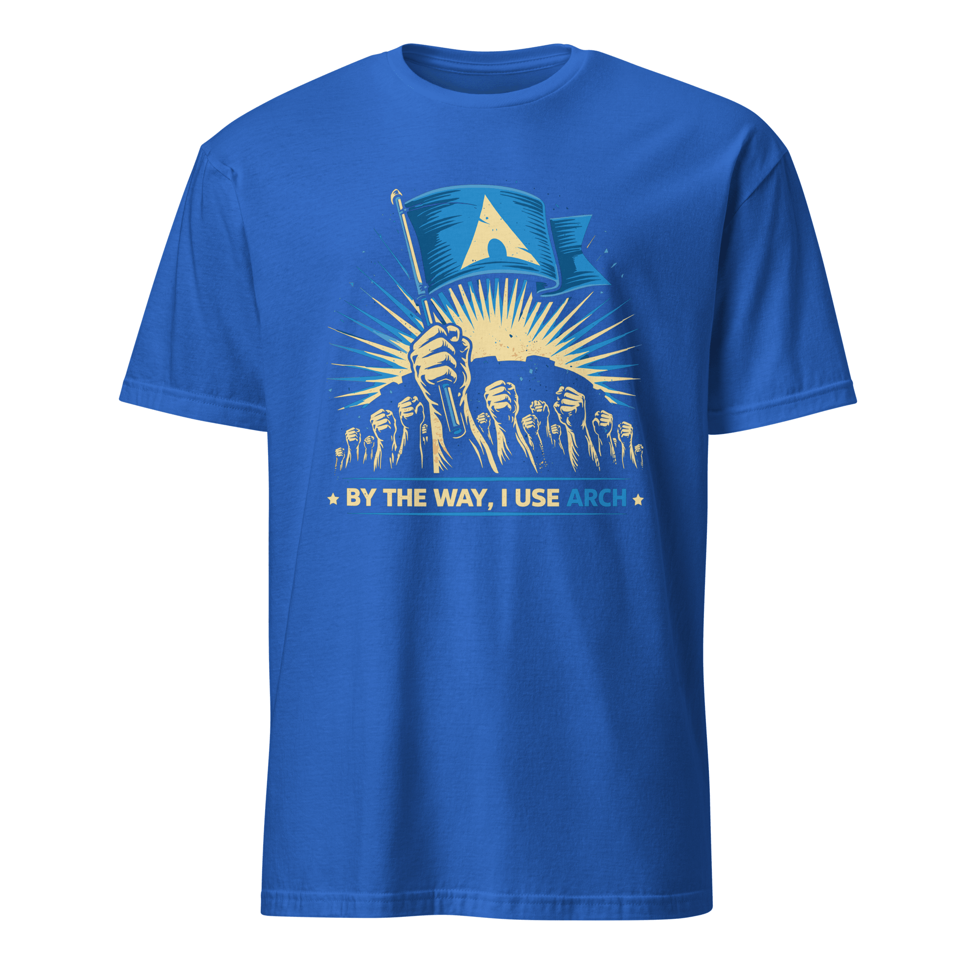 Btw I Use Arch full - search By The Way I Use Arch linux minimalist - Developer T-shirt - techmerch.io