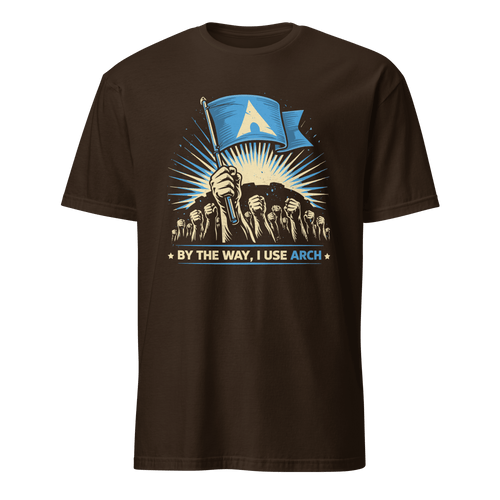 Btw I Use Arch full - search By The Way I Use Arch linux minimalist - Developer T-shirt - techmerch.io