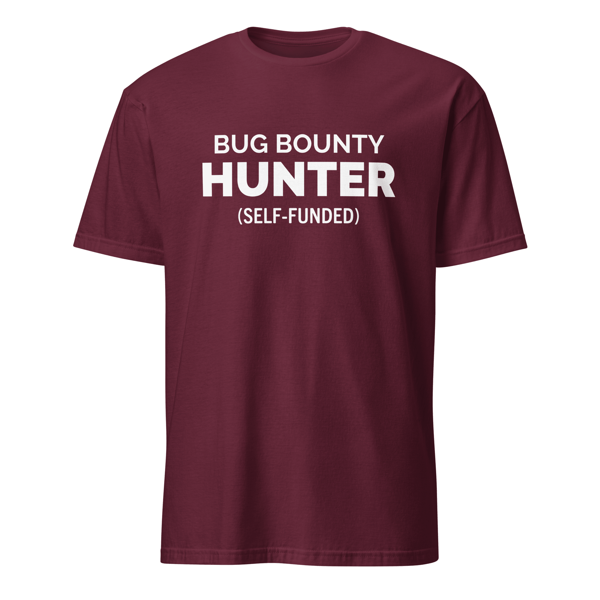 Bug Bounty Hunter bugs debugging full - search bug bounty hunter self funded - Developer T-shirt - techmerch.io