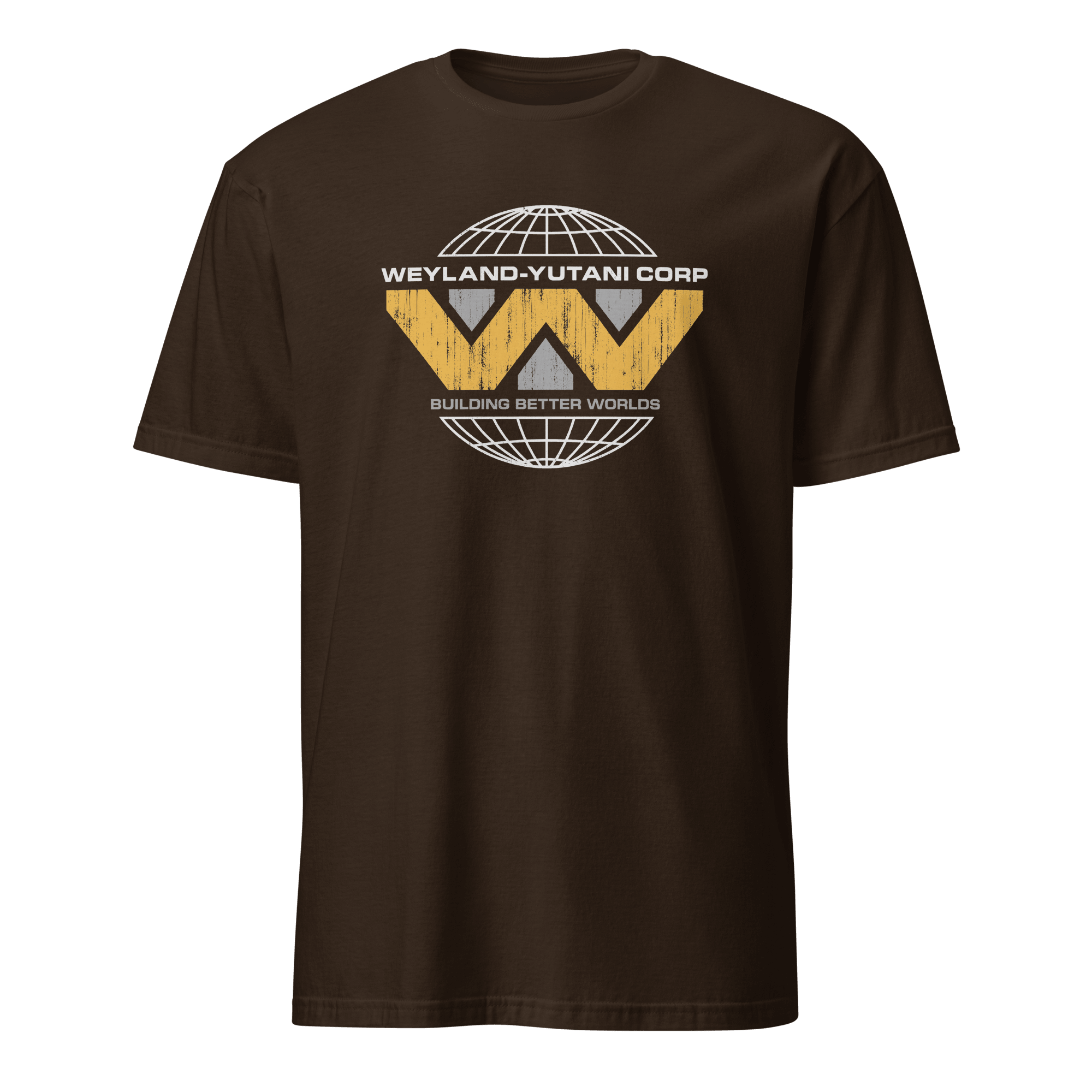 Building Better Worlds code minimalist satire - Developer T-shirt - techmerch.io
