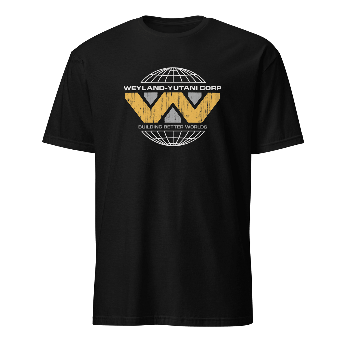 Building Better Worlds code minimalist satire - Developer T-shirt - techmerch.io