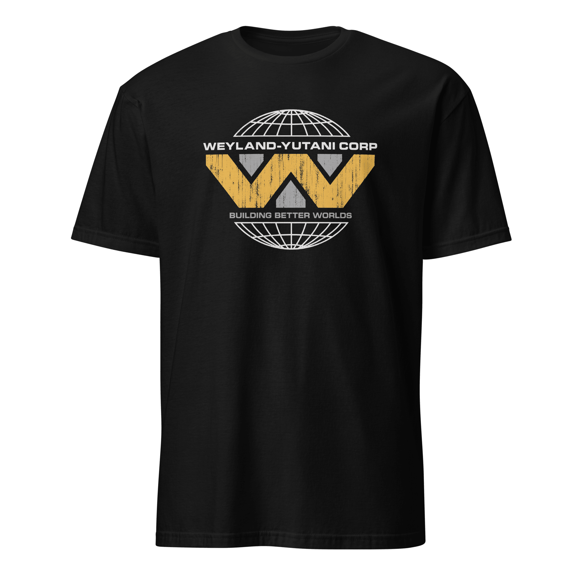 Building Better Worlds code minimalist satire - Developer T-shirt - techmerch.io