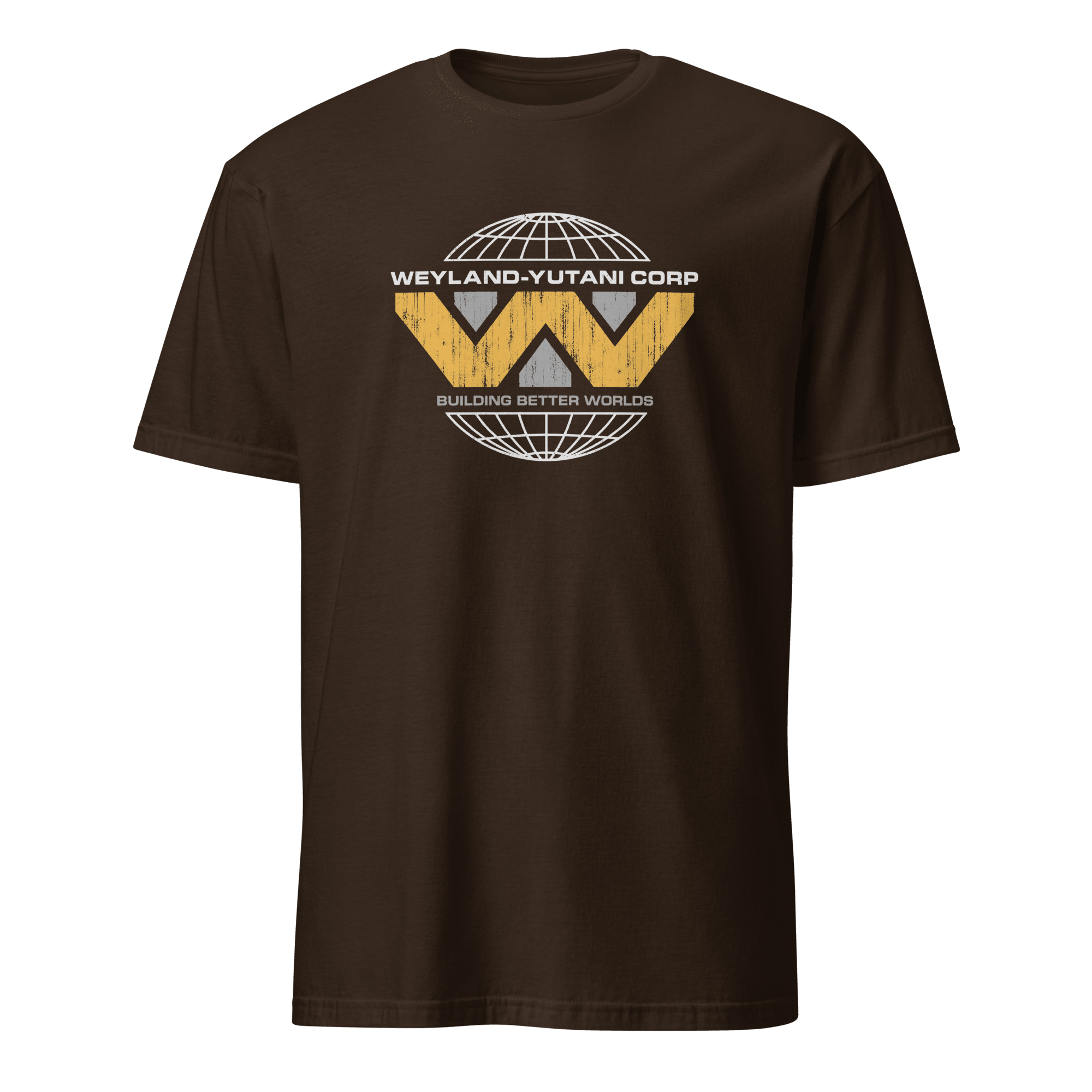 Building Better Worlds code minimalist satire - Developer T-shirt - techmerch.io