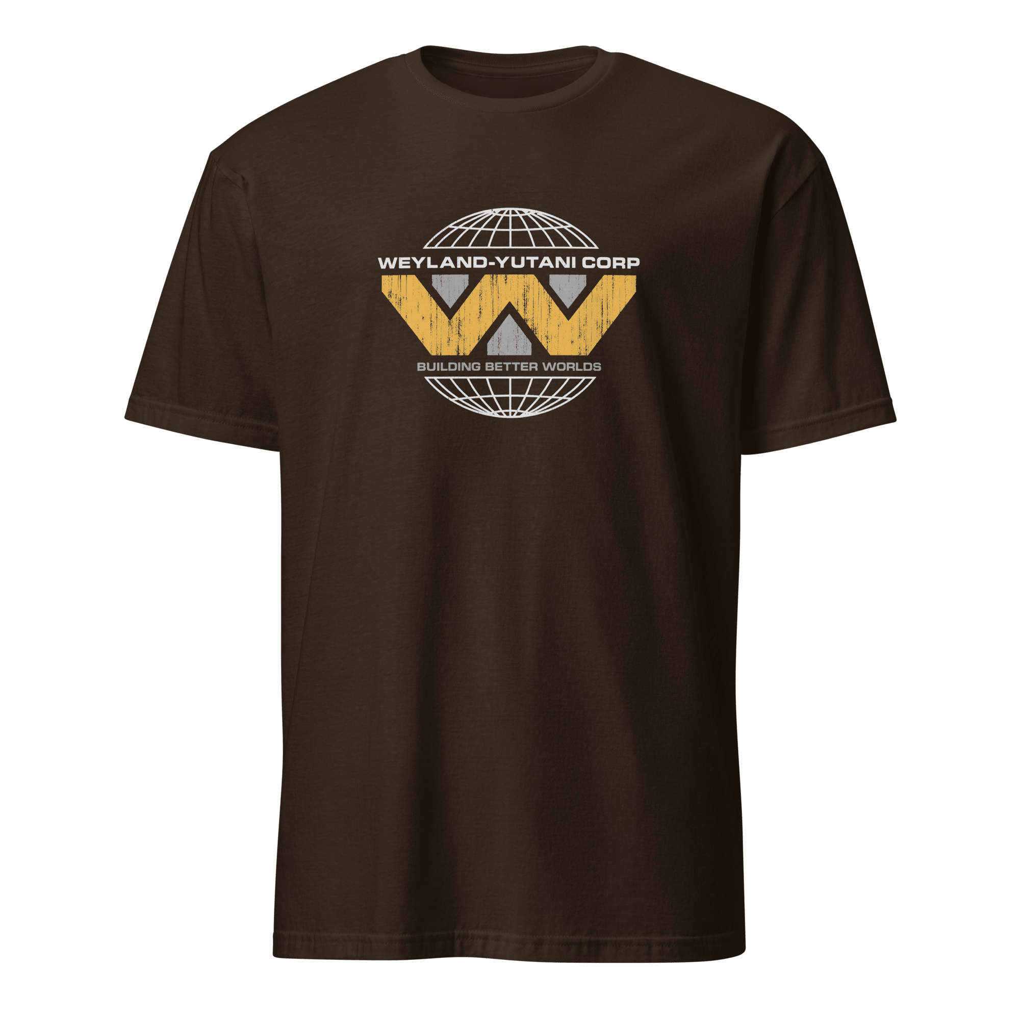 Building Better Worlds code minimalist satire - Developer T-shirt - techmerch.io
