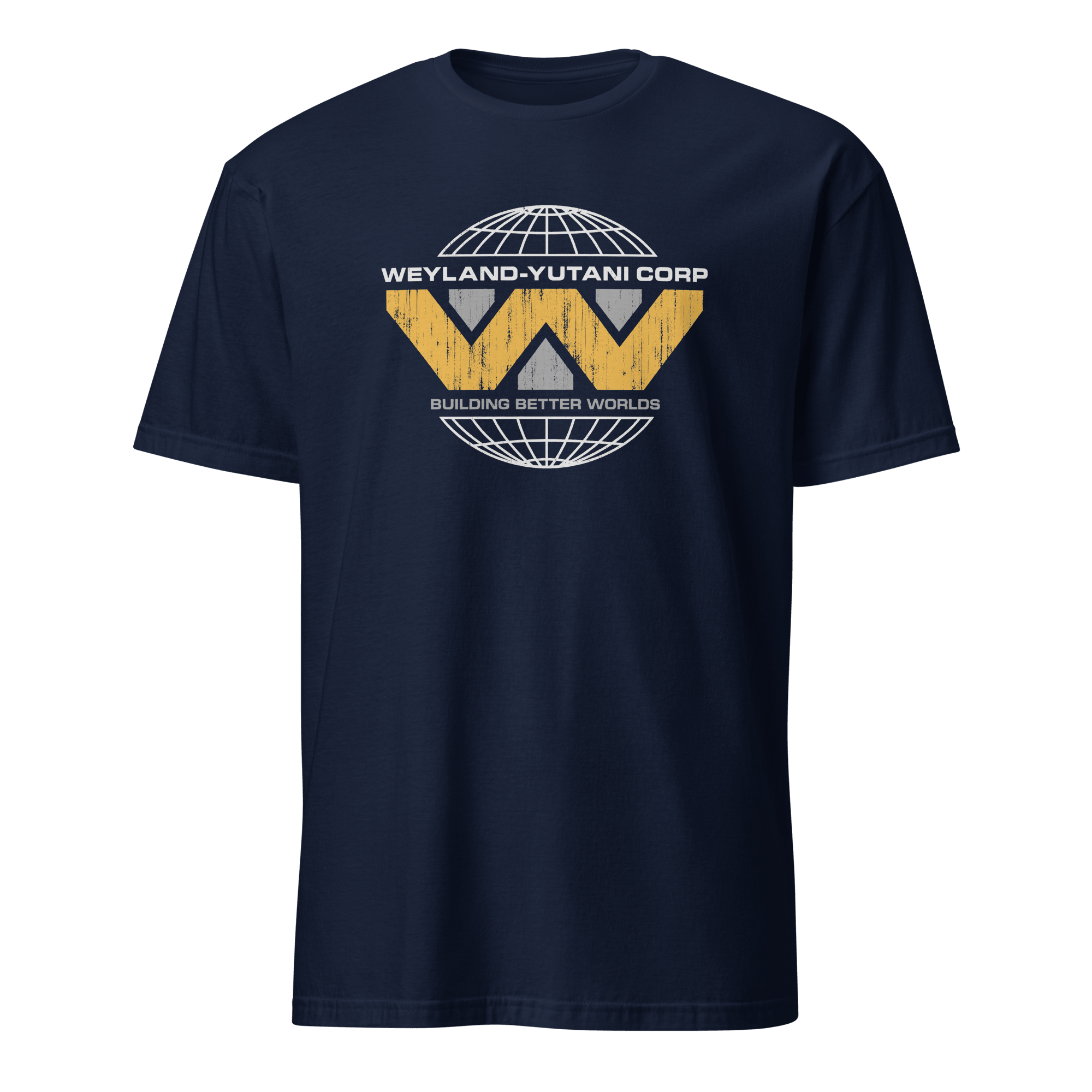 Building Better Worlds code minimalist satire - Developer T-shirt - techmerch.io