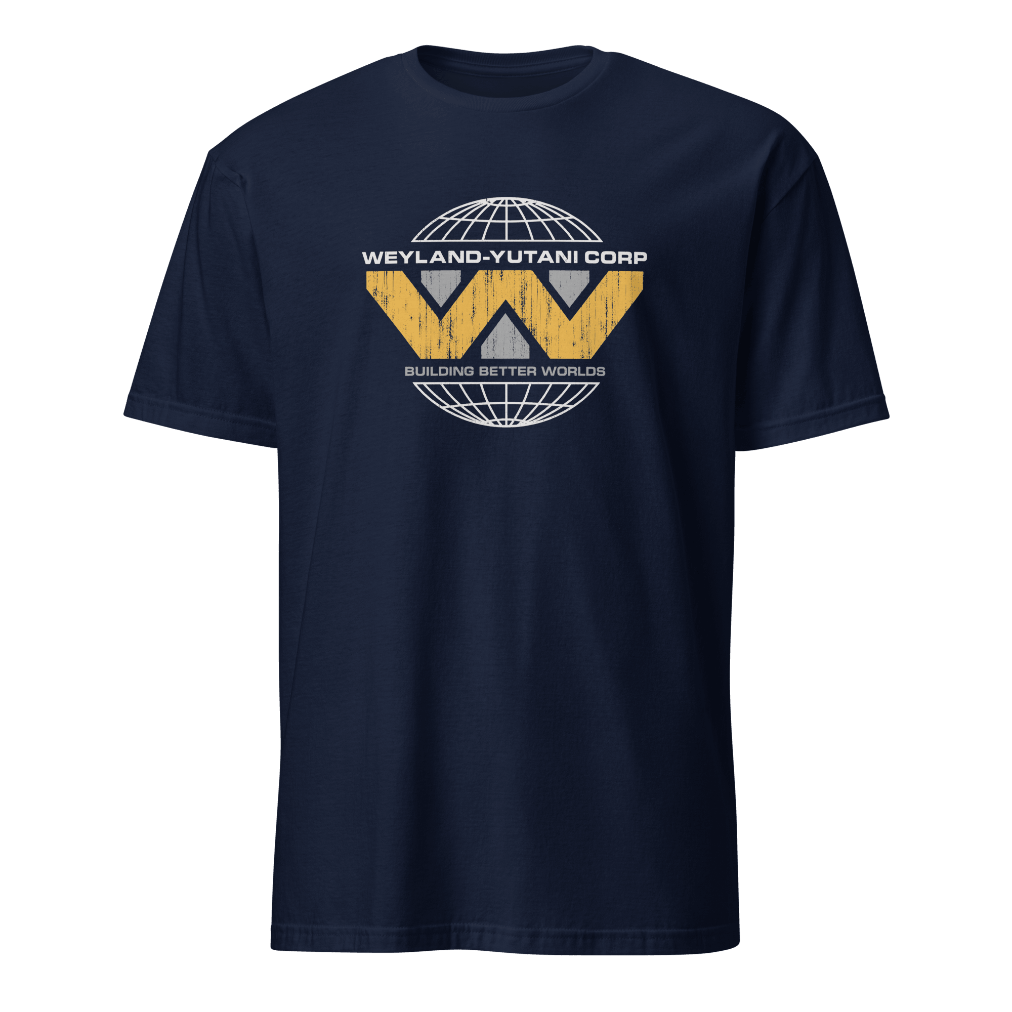 Building Better Worlds code minimalist satire - Developer T-shirt - techmerch.io