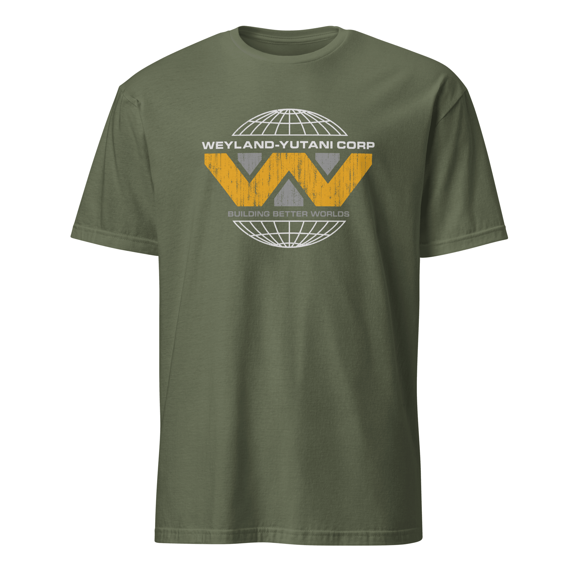 Building Better Worlds code minimalist satire - Developer T-shirt - techmerch.io