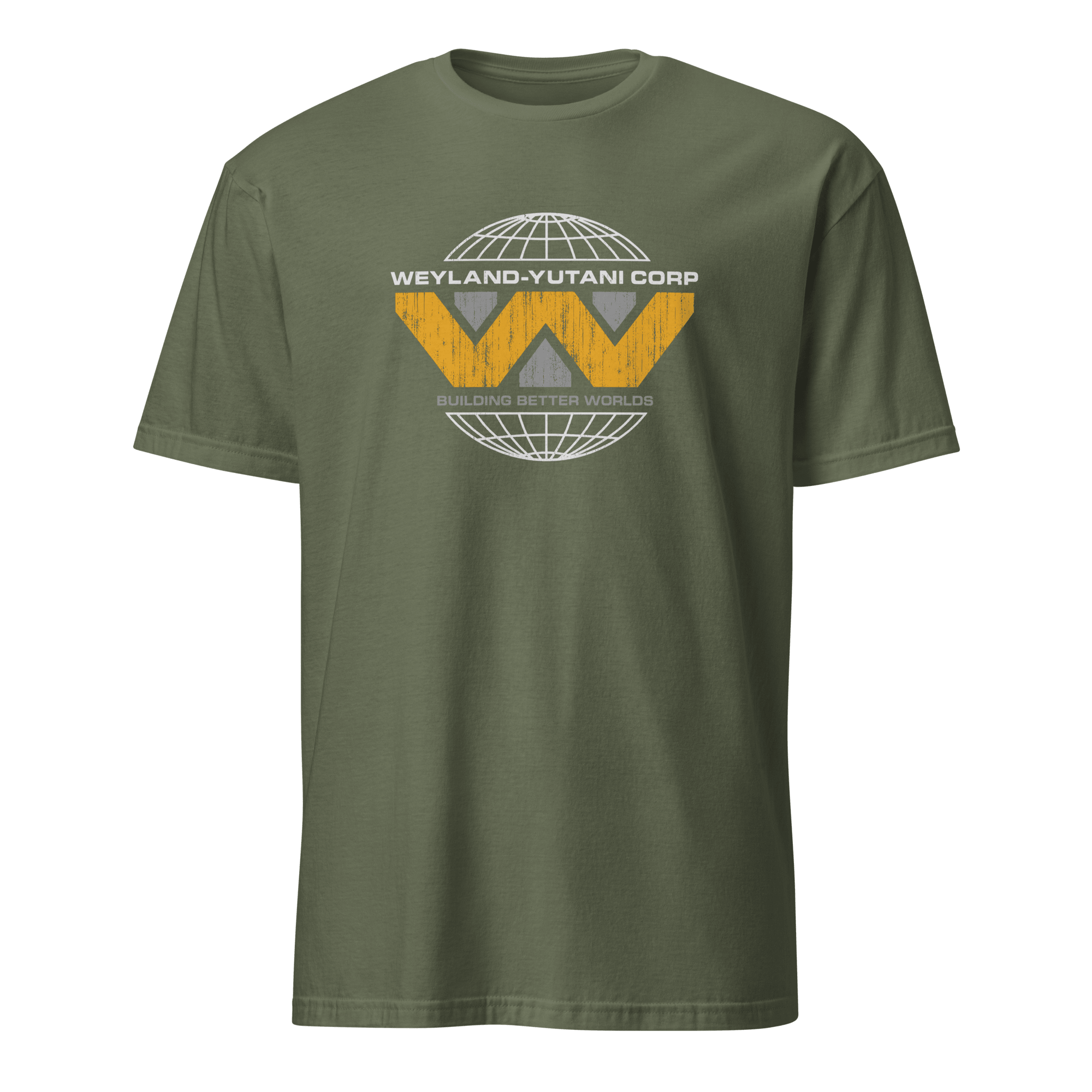 Building Better Worlds code minimalist satire - Developer T-shirt - techmerch.io