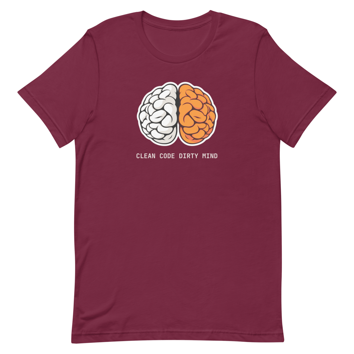 Clean Code Dirty Mind architecture clever coding - Developer T-shirt - techmerch.io