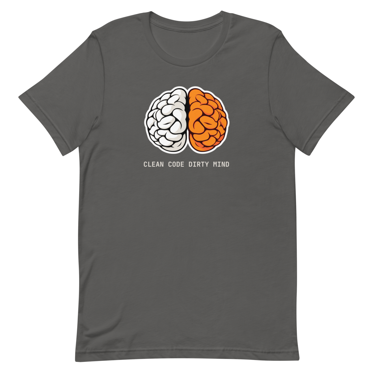 Clean Code Dirty Mind architecture clever coding - Developer T-shirt - techmerch.io
