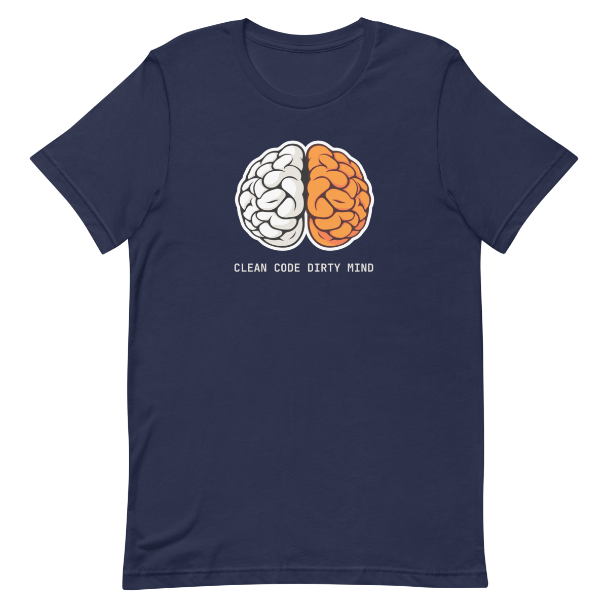 Clean Code Dirty Mind architecture clever coding - Developer T-shirt - techmerch.io