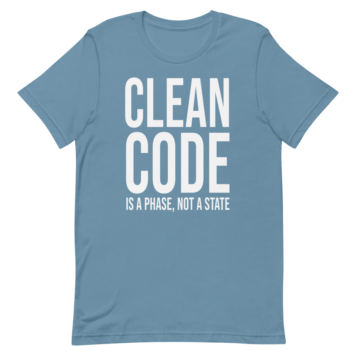 Clean Code Phase architecture clever coding - Developer T-shirt - techmerch.io
